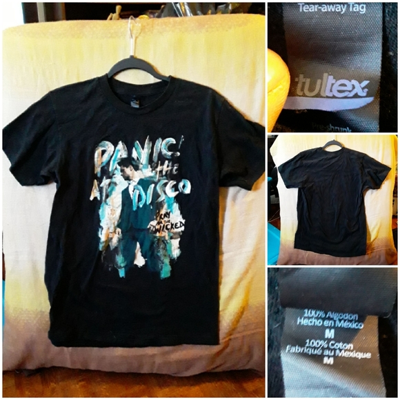 Panic At The Disco, Medium Band Teeshirt Promoting "Pray For The Wicked" Album - Picture 1 of 12